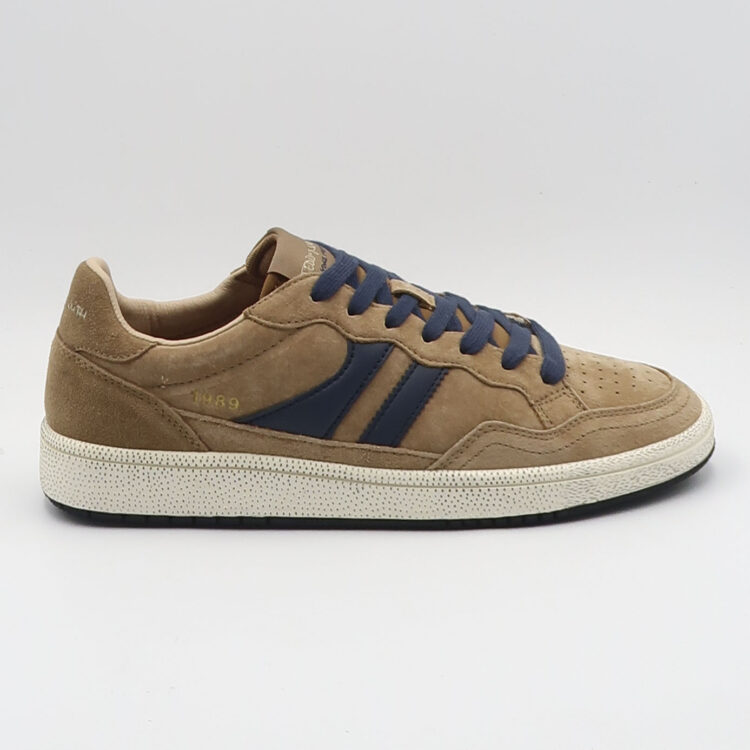 Sneaker in suede - Cammello