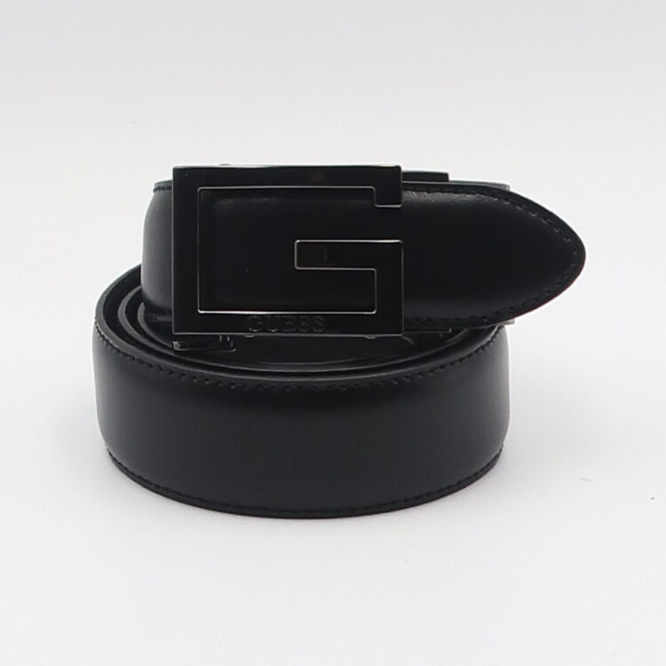 Cintura vera pelle - Nero