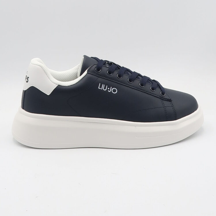 Sneaker big - Blu e bianco