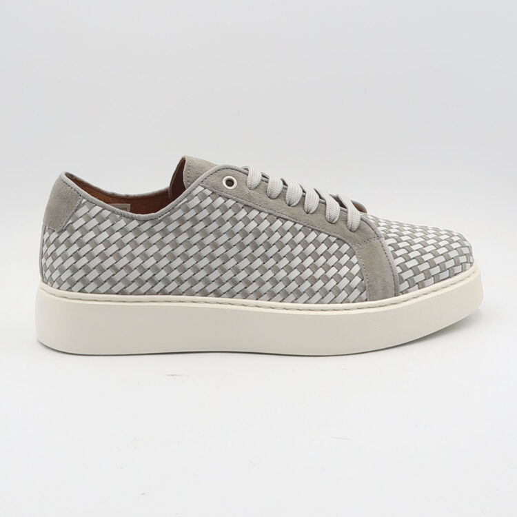 Sneaker 834 intrecciato - Bianco