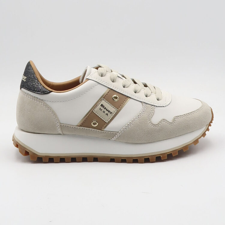 Sneaker millen 03 - Crema e nero