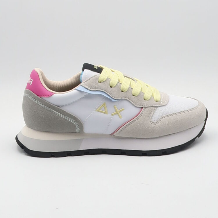 Sneaker ally color explosion - Bianco