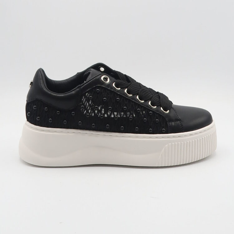 Sneaker perry 4683 in rete - Nero