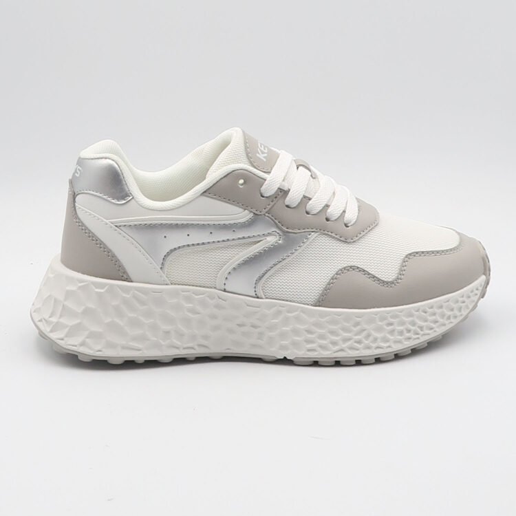 Sneaker k12690 - Grigio e bianco