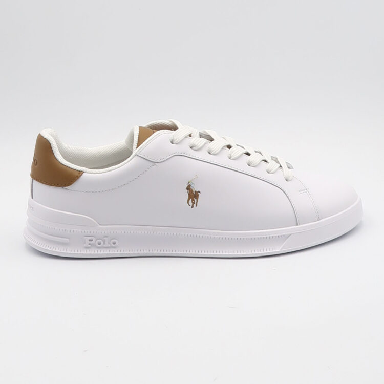 Sneaker hrt ct II - Bianco e cuoio