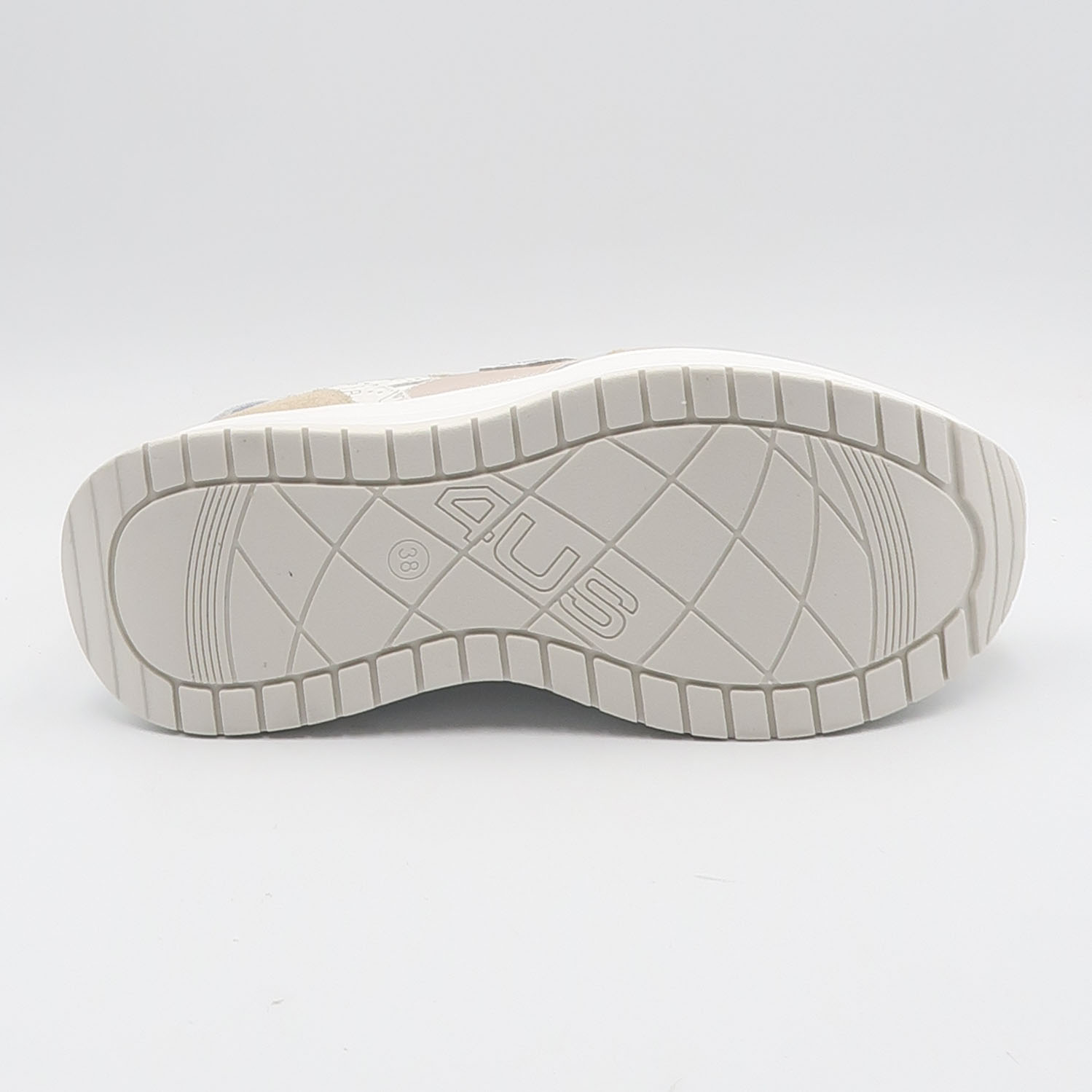 Sneaker 4BV186 - Beige e bianco - immagine 4