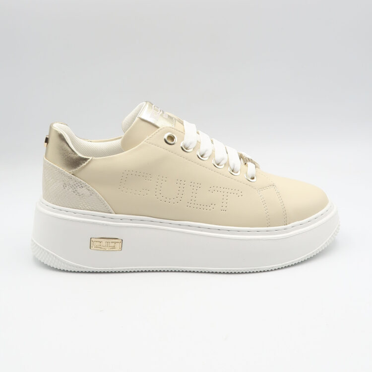 Sneaker t511 - Cream e oro