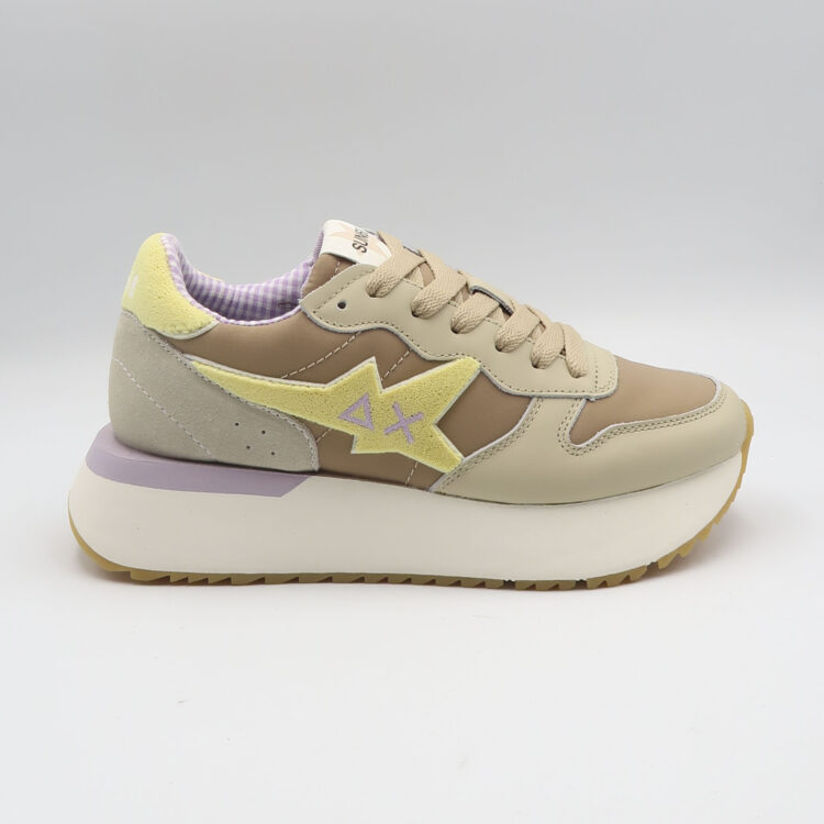 Sneaker big stargirl spongee - Beige