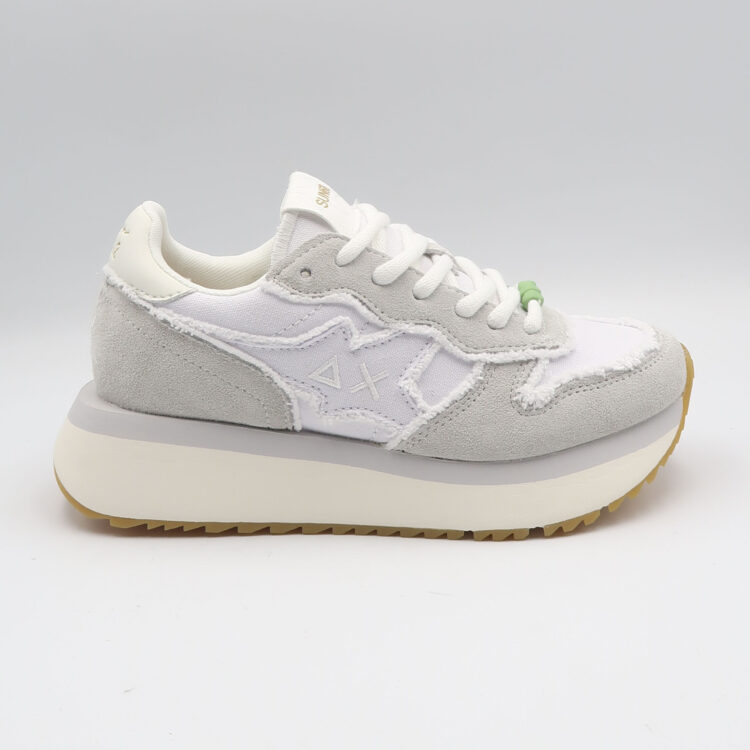 Sneaker big stargirl canvas - Bianco