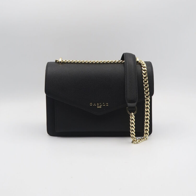 Borsa a tracolla logo - Nero