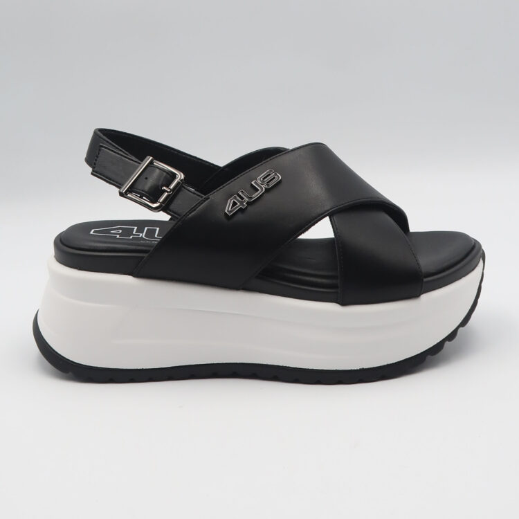Sandalo 4bn199 - Nero
