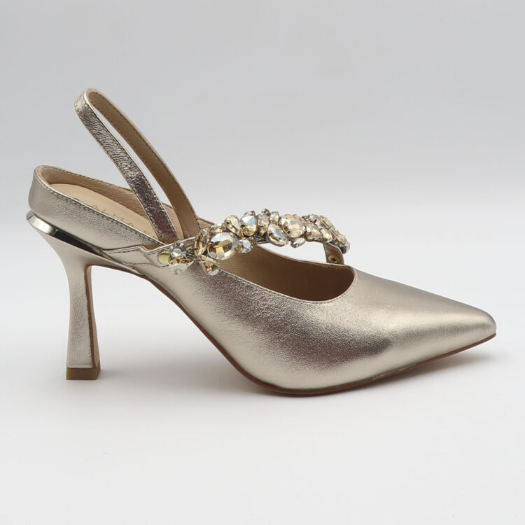 Decolleté diva gioiello - Bronzo