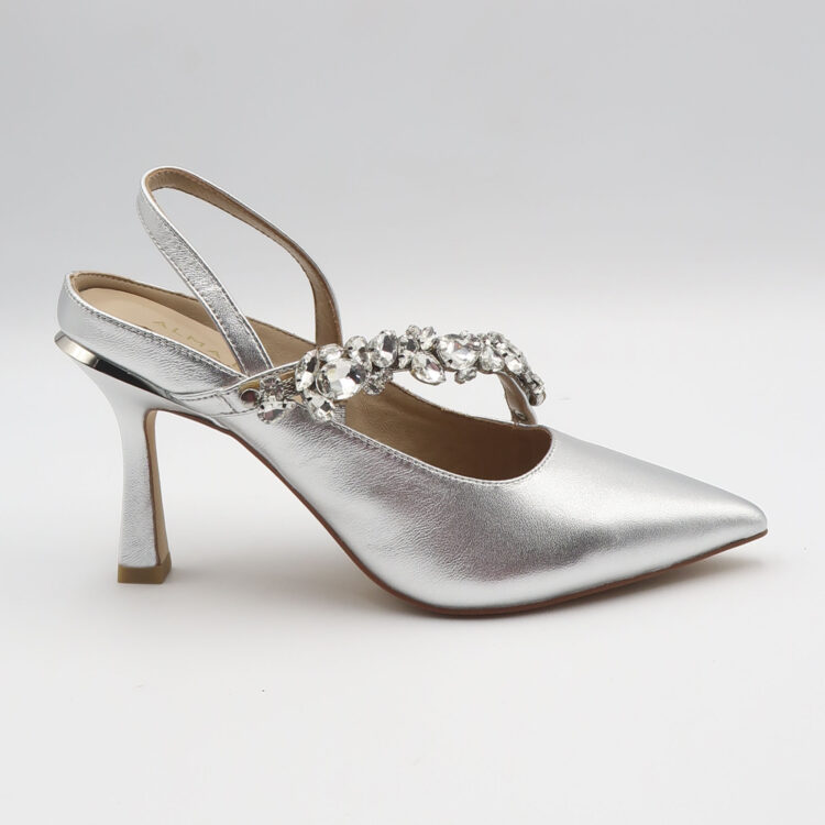 Decolleté diva diamante - Silver