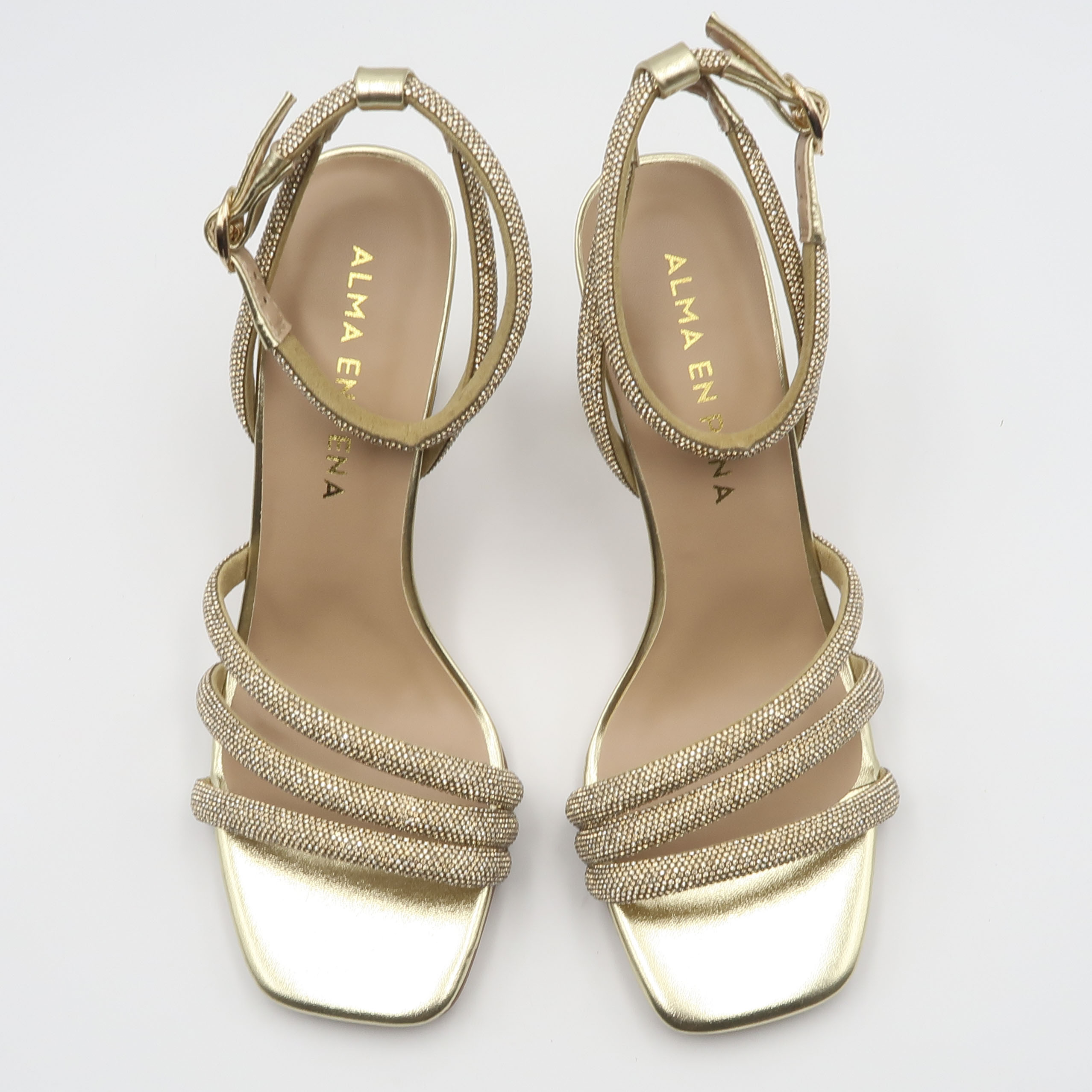 Sandalo luna microstrass - Gold - immagine 2