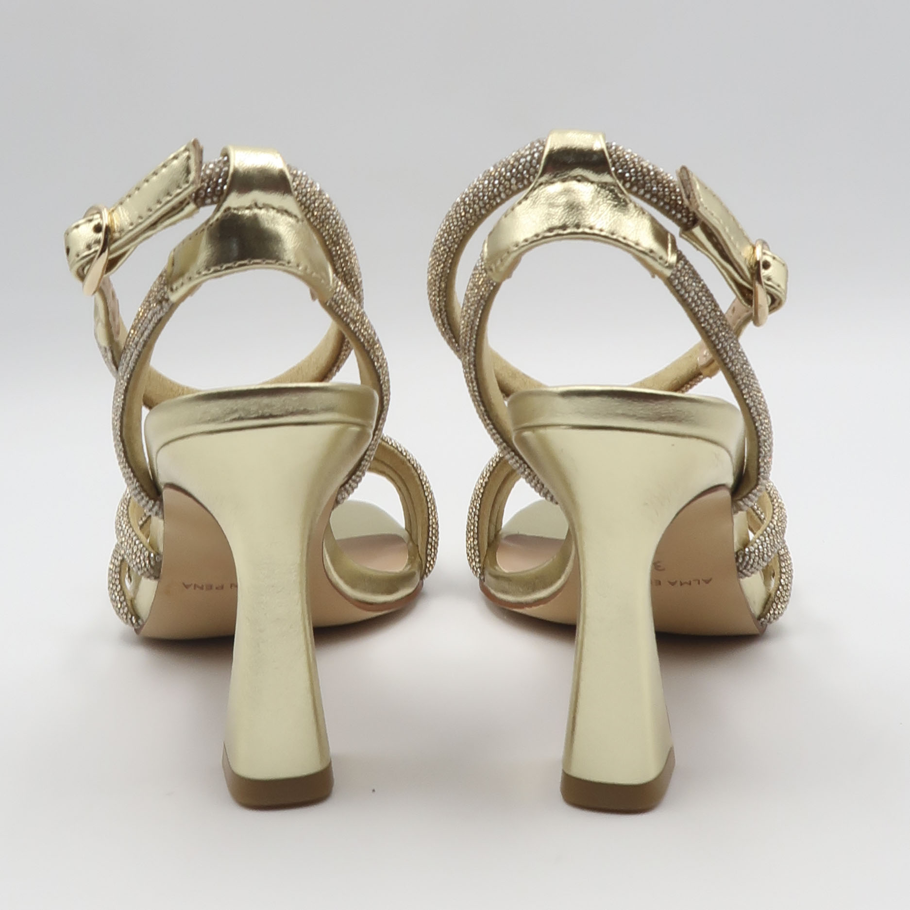 Sandalo luna microstrass - Gold - immagine 3