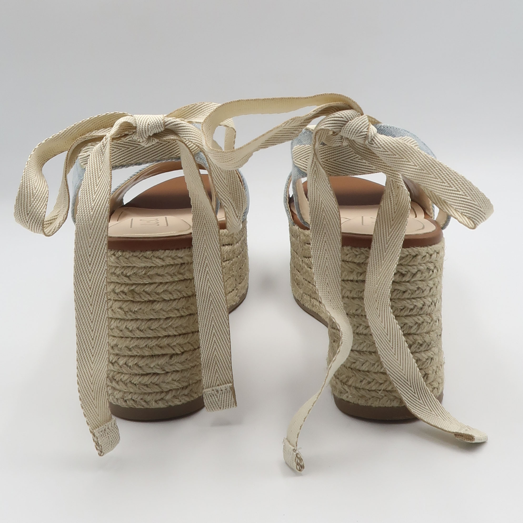 Sandalo in denim jacquard - Denim - immagine 3