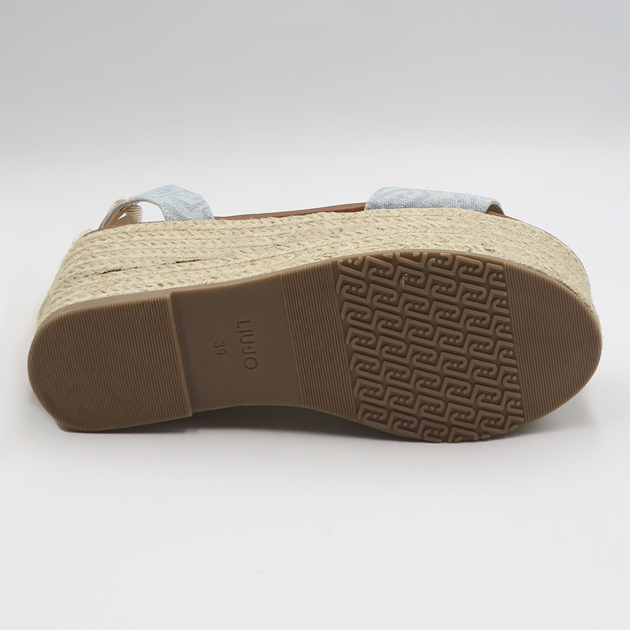 Sandalo in denim jacquard - Denim - immagine 4