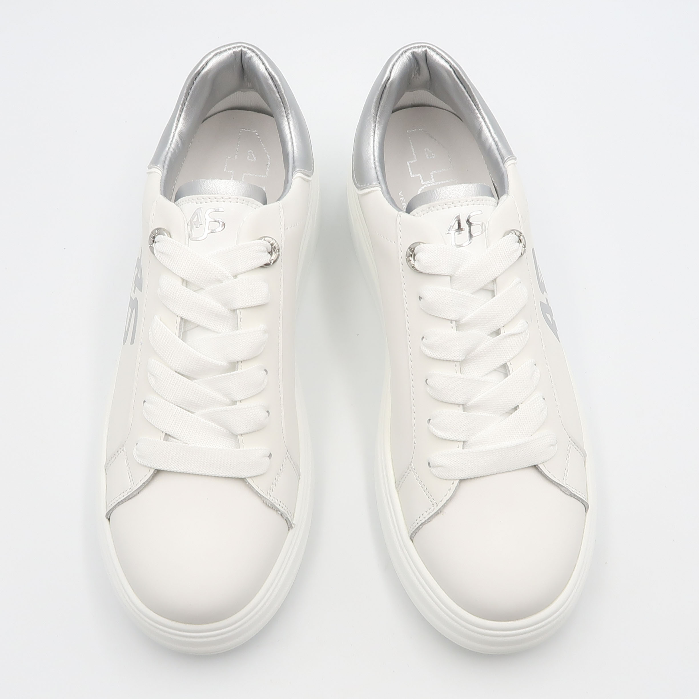 Sneaker 4BV180 - Bianco e silver - immagine 2